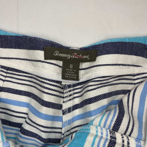 Tommy Bahama Linen Women’s Shorts Size 8 in Beach Blues - Picture 3 of 4